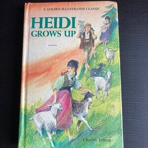 ❤️ 2 for $10 ❤️ Heidi Grows Up, 1966, Charles Tritten, vintage kids book